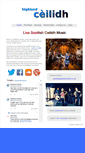 Mobile Screenshot of highlandceilidh.co.uk